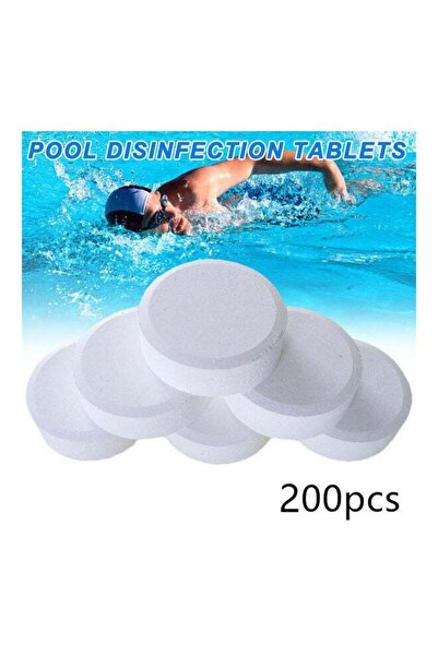Generic 200 piece Multifunction Instant Disinfection Chlorine Tablets 12x12x12cm