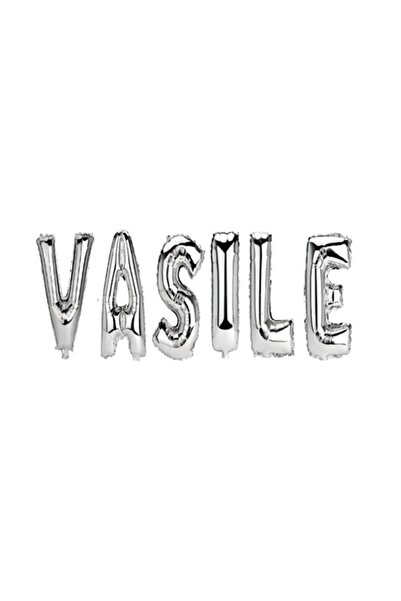 OEM Balloon Set 'Vasile', Silver, 40 cm