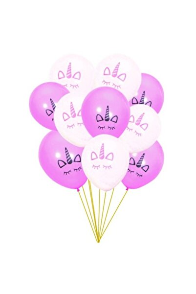 OEM Комплект бели и розови балони, 15 бр., 30 см