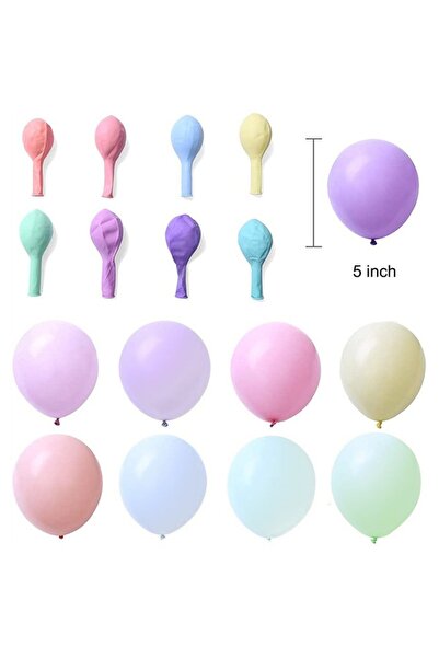 CeruleTree Set of 200 Balloons, Latex, Multicolor