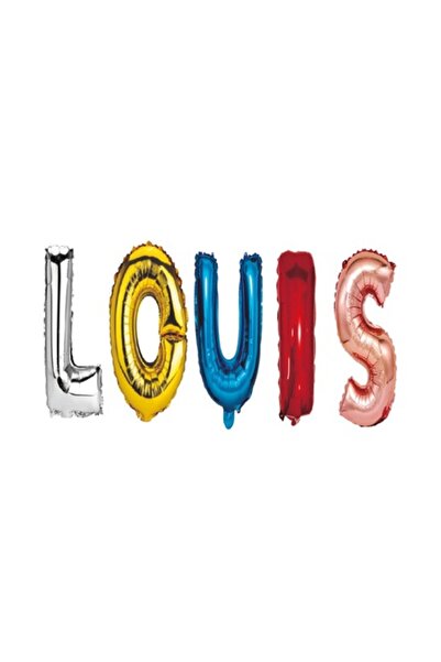 OEM Σετ μπαλονιών Louis Name, πολύχρωμο, 40 εκ.