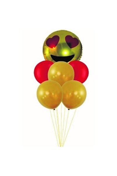 OEM Emoji balloon set 7 pcs 90 cm