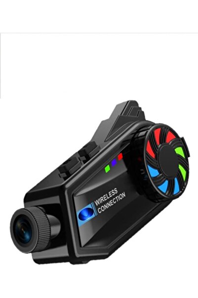 chimon 1080p Kameralı Interkom Video Kayıt Özellikli Kablosuz Motorcu Kulaklığı Su Geçirmez Bluetooth 5.4