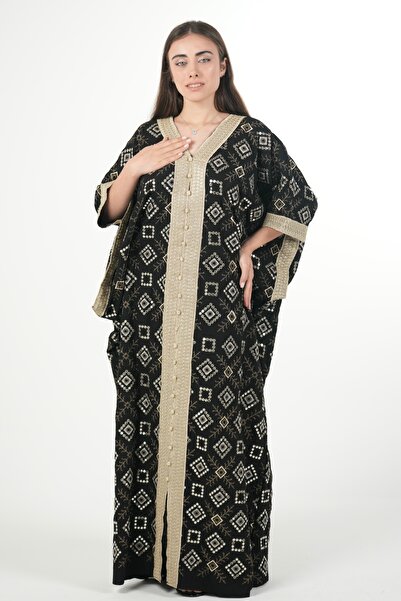 al bent al sharqieh Wide embroidered women's jalabiya