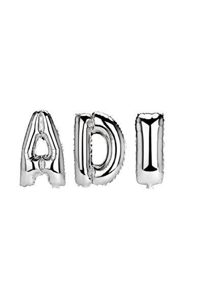 OEM Name 'Adi' Balloon Set, Silver, 40 cm