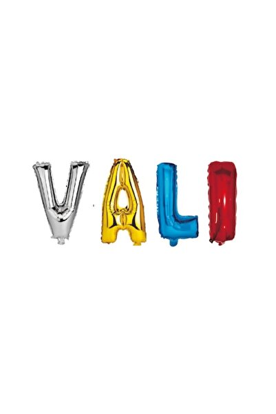 OEM Vali Name Balloon Set, Multicolor, 40Cm