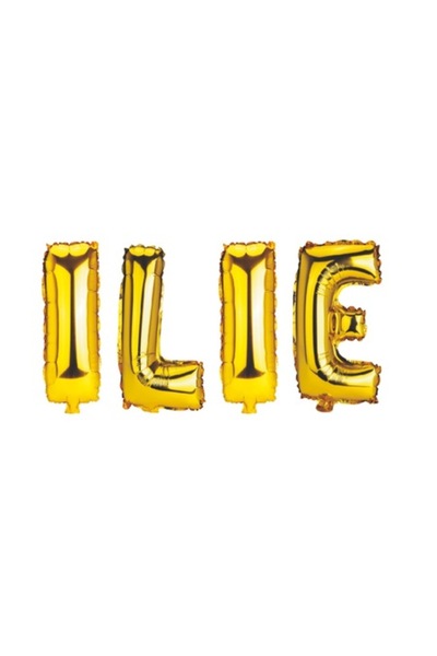 OEM Set baloane 'Ilie', aurii, 40 cm