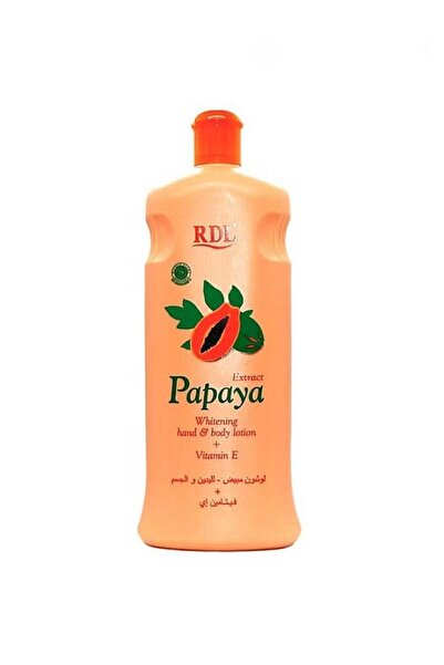 RDL لوشن تفتيح اليدين والجسم الأصلي بالبابايا 600 مل