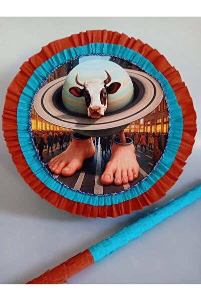 HappyHit Pinata Italian Brain Rot– FrigoCamelo & Vacca Saturnita – 35 cm handmade