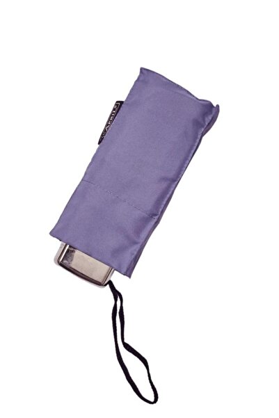 Elioure Mini kadın şemsiye, 7 telli, 16 cm boy, 82 cm çap, mor renk