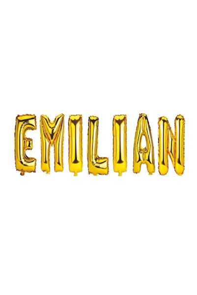 OEM Balloon Set 'Emilian', Gold, 40 cm