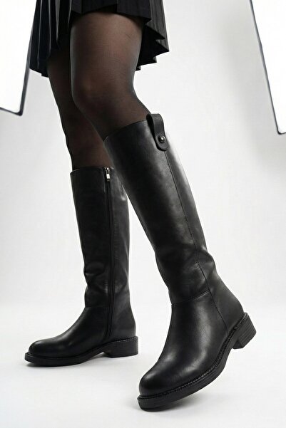 Tamdabu Ayakkabı Short Heel Comfortable and Stylish Daily Women's Boots Tmd2025501