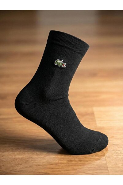 Lacoste Set șosete lungi - 6 perechi, negre, 41-47