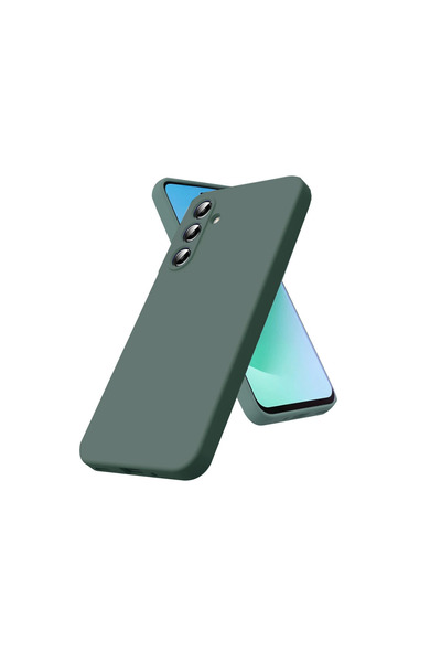 Twin Store Galaxy S25 Fe Nano Velvet Silicone Inside - Dark Green