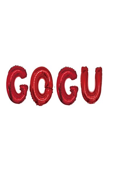 OEM Σετ μπαλόνια Gogu Name, κόκκινο, 40 cm
