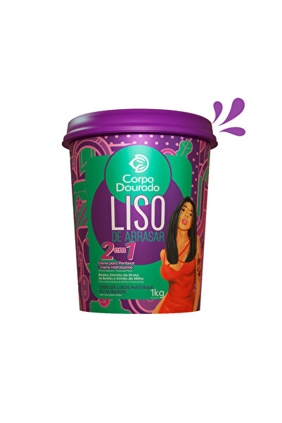 corpodourado كريم الشعر ليزو دي أرسر ١ في ٢ مع فيتامين ب٧ وبراعم الخيزران