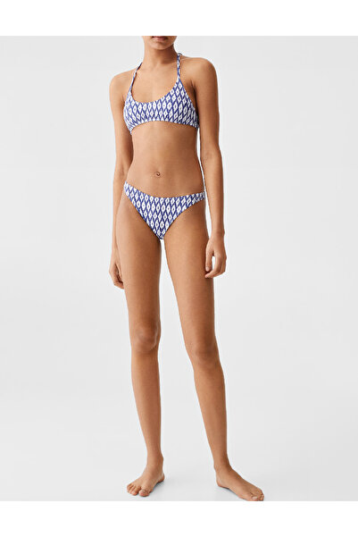Mango Teen Swimsuit, Navy blue