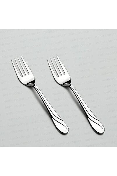 MORMAVİ Nhr Sfr 12 Piece Dessert Fork Set (Stainless Guaranteed)