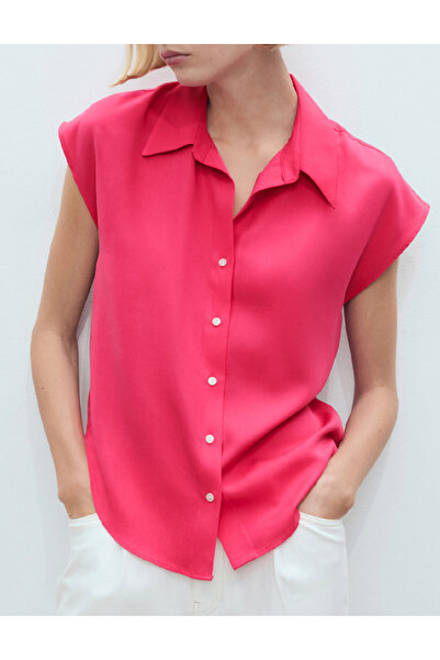 MANGO Shirt, pink