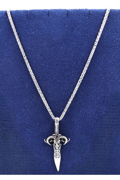 AGB Aries Detailed Assassination Figure Design Necklace with Accessories (100% Stainless Steel)