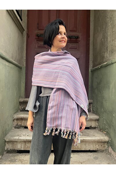 Bohoyasam Çift Taraflı Sürdürülebilir %100 Doğal Pamuk Dokuma Bohem Desenli Ş...