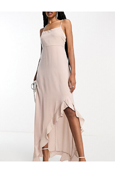 Lola May Long dress, Powder pink