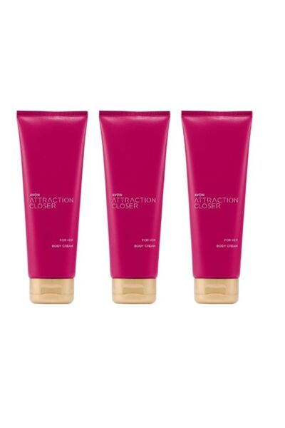 AVON Set Trio - Loțiune de corp Attraction Closer pentru Ea