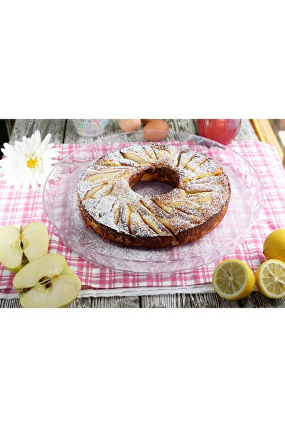 Omada Kitchen platters -- DIAMOND Platter Tray ø 36 X h 3.5 cm - transparent