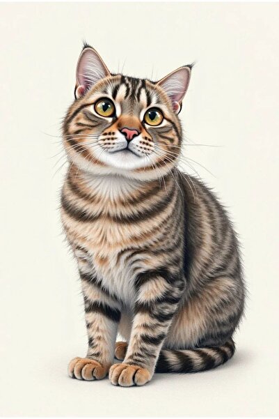 ALAYRA International لوحة فنية جدارية مؤطرة من قماش ملون لقطط صغيرة لطيفة - د...