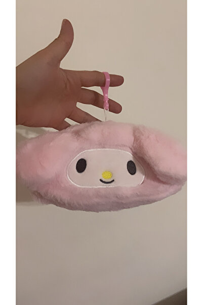 synshop My Melody Melody Pen Holder Pencil Case Plush Large Size Luxury Bag Carm Ornament School Stationery Gift