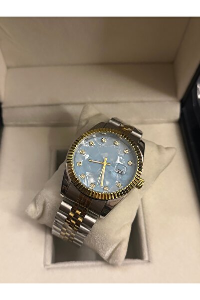 QUARTZ Round Dial Men's Wristwatch in Gift Box