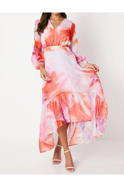 Evendi Long dress, Mix colors