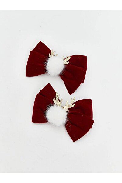 LC Waikiki Bow Detailed Girls' Hair Clip Set of 2 (W5)