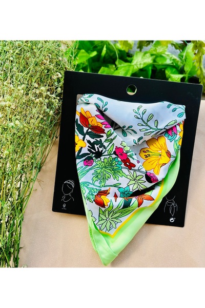 Markiz Takı Colorful Brand Scarf 55*55