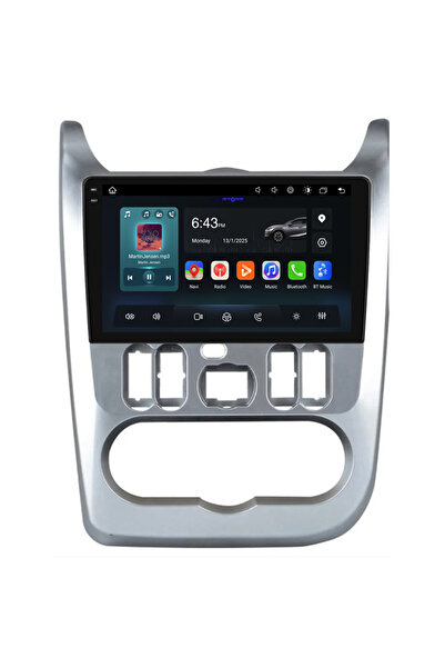 NavStore Dedicated Navigation Dacia Logan/Duster/Sandero (2008-2013), 9Inch, 8Gb Ram, 256Gb Storage, Carplay