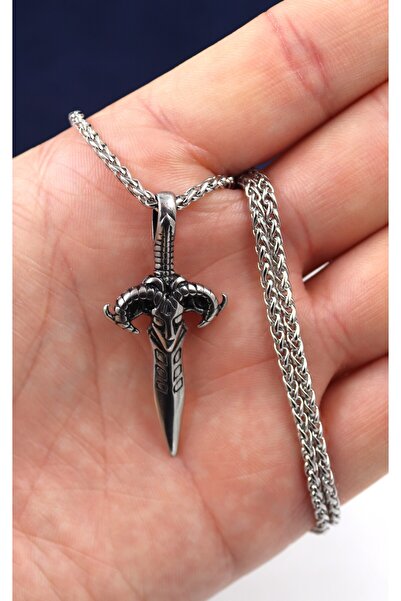 AGB Aries Detailed Assassination Figure Design Necklace with Accessories (100% Stainless Steel)