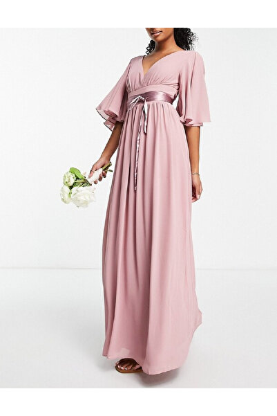 Evendi Long dress, Pink