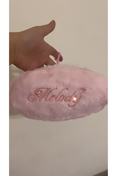 synshop My Melody Melody Pen Holder Pencil Case Plush Large Size Luxury Bag Carm Ornament School Stationery Gift