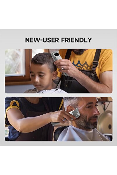 Enchen Hair Clipper - Rechargeable Cordless Beard & Hair Trimmer (USB-C, Travel Lock)