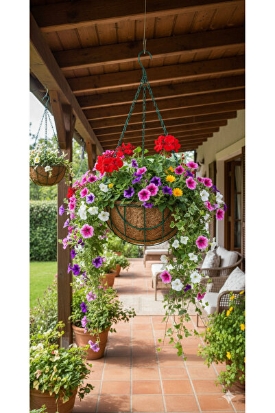 Gardener Koko Sepet Zincir Askılı - 30 cm Ø