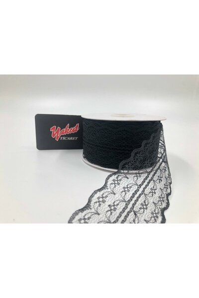 Fiyonks Atölye شريط دانتيل 1 بكرة 25 متر، شريط زخرفي