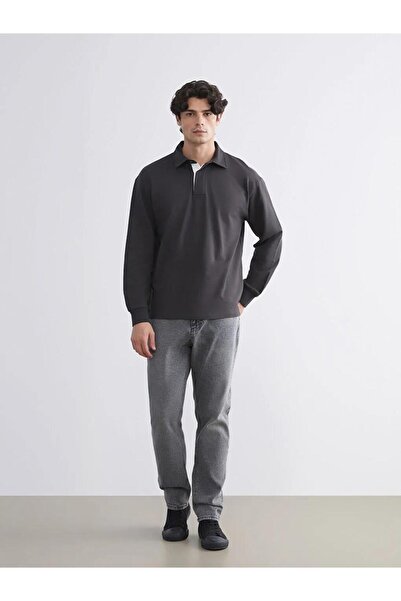 LC Waikiki Ανδρικό τζιν παντελόνι μεγάλου μεγέθους 710 Loose Fit (W5)