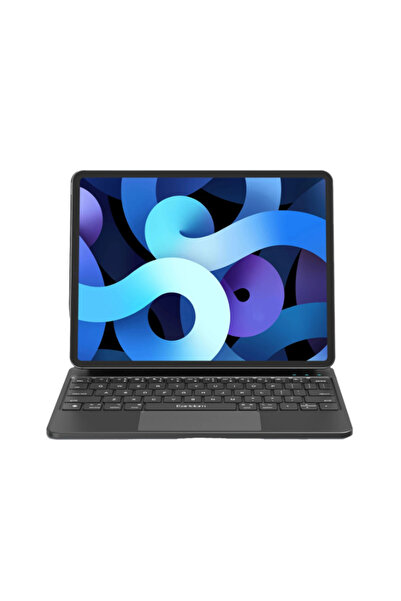 PrimeTAB iPad Pro 12.9 (2021) Kablosuz Klavyeli Tablet Kılıfı