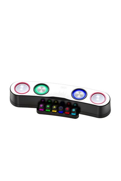 Xo Ηχείο Bluetooth F36 με φώτα LED - Μαύρο