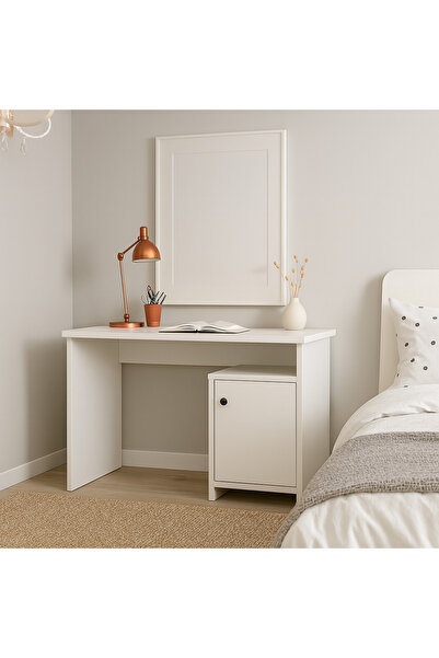 258 MoLife Çalışma Masası Kapaklı Kitaplıklı