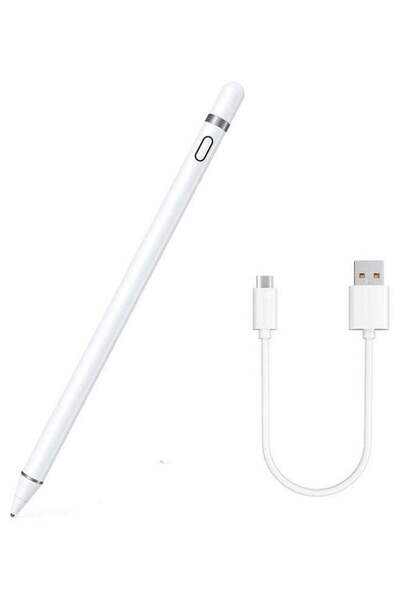 Shopi High Tech Smart Stylus Pen For iPad/ Tab/ Mediapad White