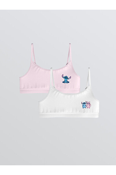 LC Waikiki سترة للفتيات مطبوعة عليها شخصيات ستيتش وأنجل