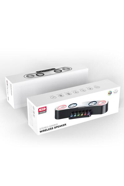 Xo Ηχείο Bluetooth F36 με φώτα LED - Μαύρο