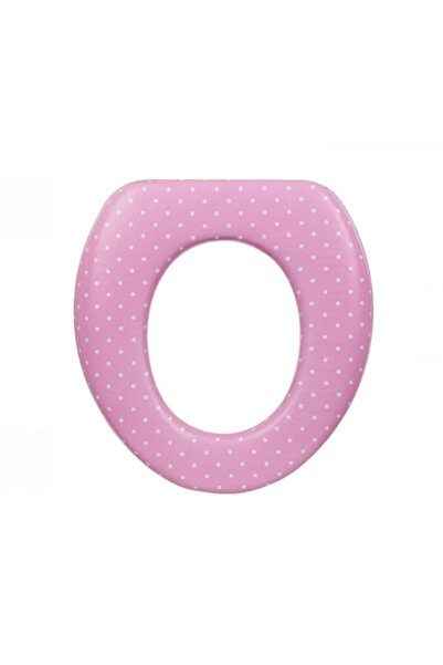 OEM Pink Polka Dot Toilet Seat Reducer for Children - 31 x 28 cm