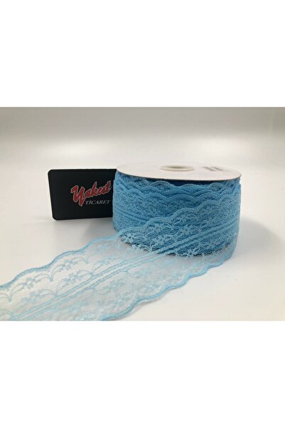 Fiyonks Atölye Panglică din dantelă 1 bob 25 metri, panglică decorativă